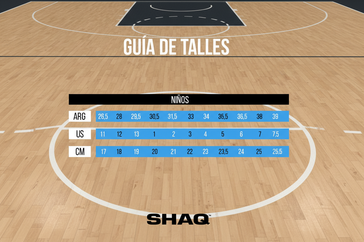 Zapatillas SHAQ Motivate Niños